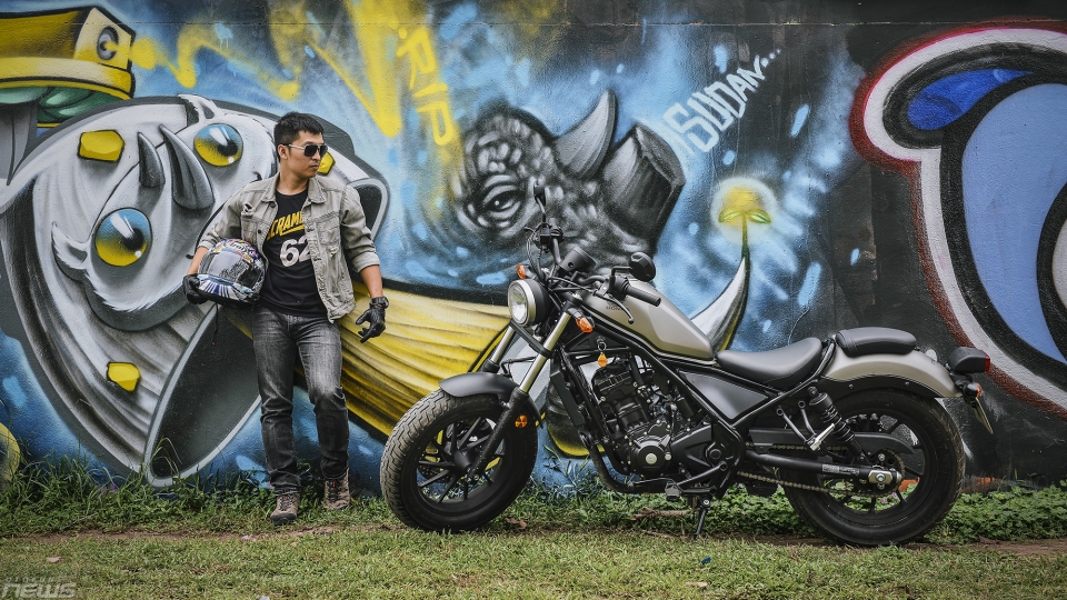 Honda Rebel 300: Sự trở lại của "kẻ nổi loạn" honda rebel 300 su tro lai cua ke noi loan