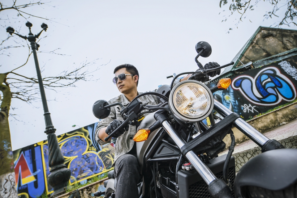 Honda Rebel 300: Sự trở lại của "kẻ nổi loạn" honda rebel 300 su tro lai cua ke noi loan