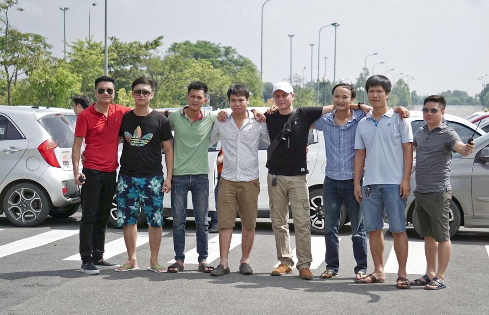 man xep xe ky niem sinh nhat lan thu 6 hoanh trang cua clb kia morning otofun