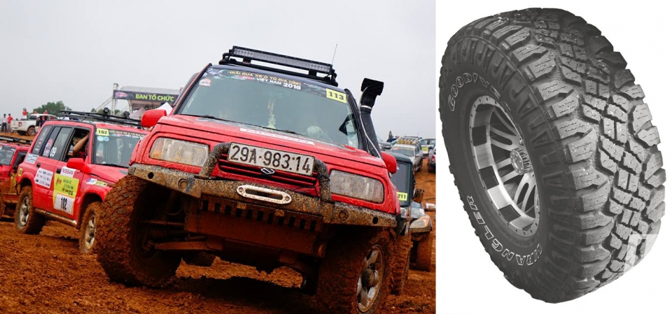 voc 2017 xe dua off road dung lop gi