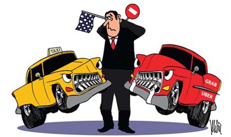 Cuộc chiến taxi và phát súng mở màn của cách mạng 4.0