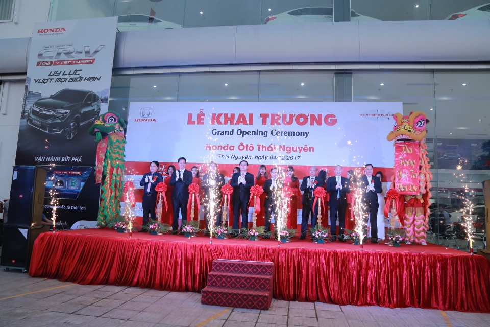 Honda Việt Nam khai trương Đại lý tiêu chuẩn 5S thứ 22 tại Thái Nguyên honda viet nam khai truong dai ly tieu chuan 5s thu 22 tai thai nguyen