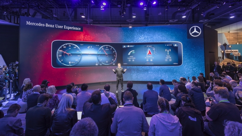 [CES 2018] Mercedes-Benz trình làng hệ thống thông tin giải trí mới MBUX