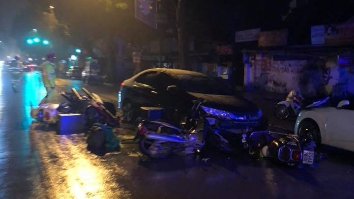 Xảy ra va chạm giao thông đêm sau trận chung kết U23 Châu Á