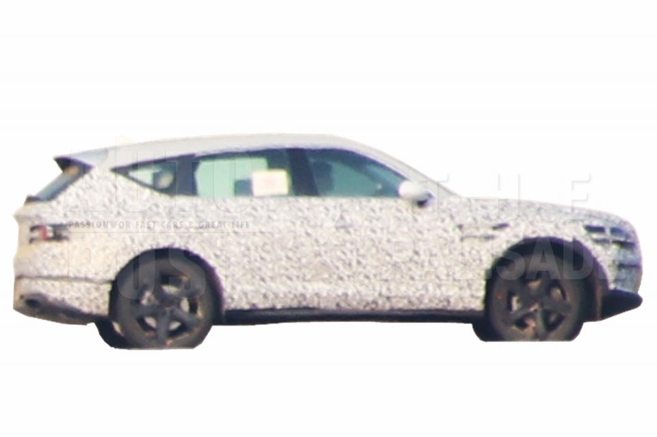 lo dien suv genesis gv80 chay thu o han quoc