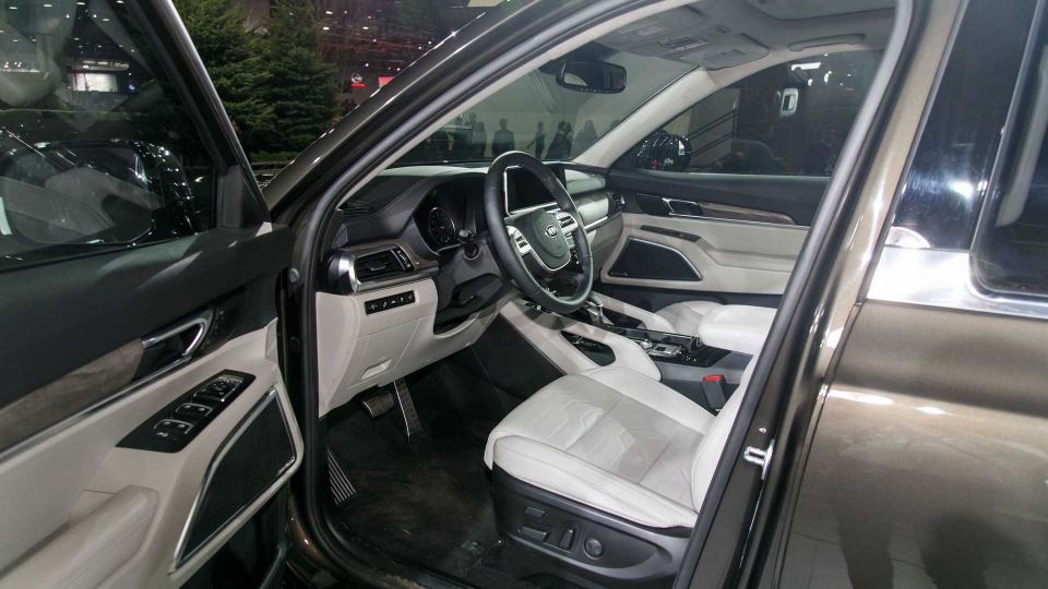 Kia Telluride 8 chỗ lộ diện với thiết kế rất đẹp suv dau bang kia telluride lo dien voi 8 cho ngoi
