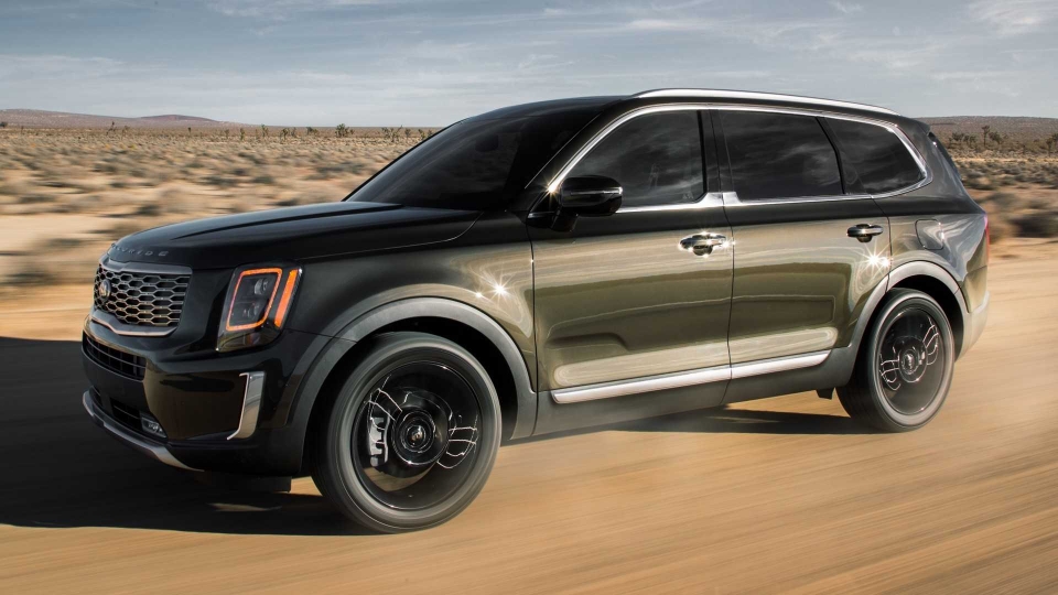Kia Telluride 8 chỗ lộ diện với thiết kế rất đẹp suv dau bang kia telluride lo dien voi 8 cho ngoi