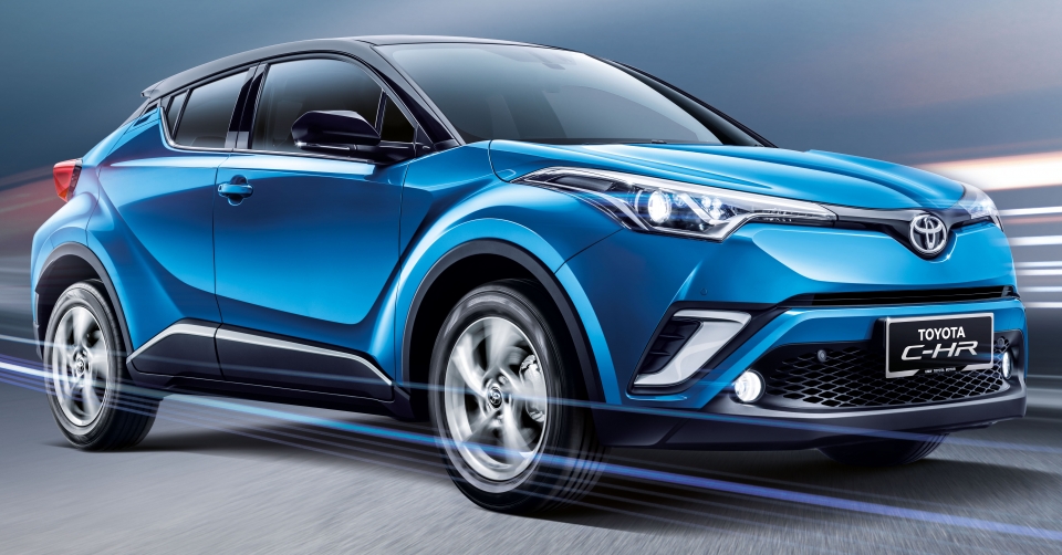 Toyota C-HR 2019 ra mắt tại Malaysia cạnh tranh Honda HR-V toyota c hr 2019 ra mat tai malaysia canh tranh honda hr v