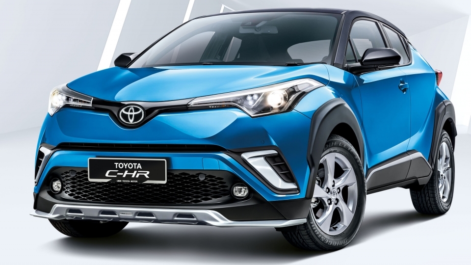Toyota C-HR 2019 ra mắt tại Malaysia cạnh tranh Honda HR-V