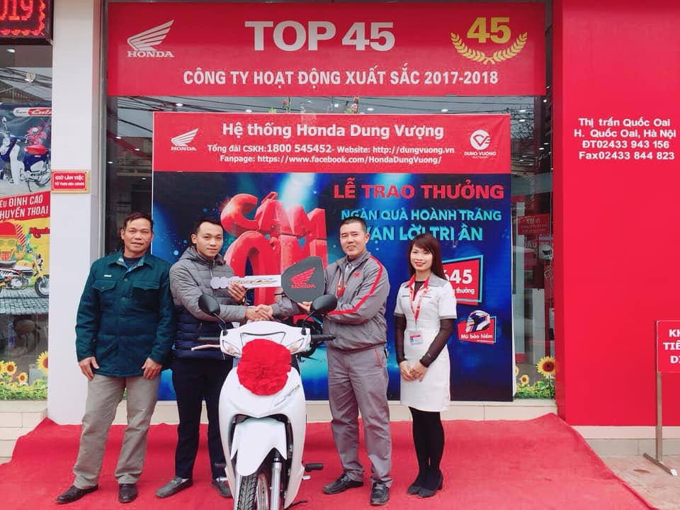 honda viet nam tri an khach hang ngan qua hoanh trang van loi tri an