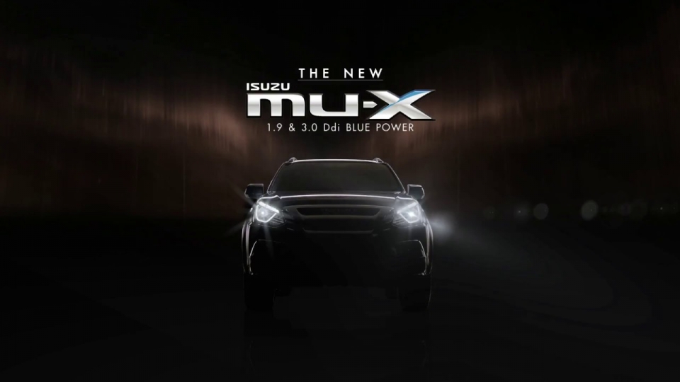 Isuzu MU-X 2017 sẽ ra mắt tại Thái Lan vào ngày 4/3 isuzu mu x 2017 se ra mat tai thai lan vao ngay 43