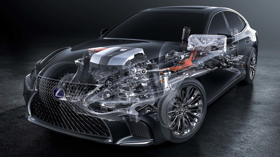 Lexus LS 500h 2018 có thể đạt 140 km/giờ ở chế độ chạy điện lexus ls 500h 2018 co the dat 140 kmgio o che do chay dien