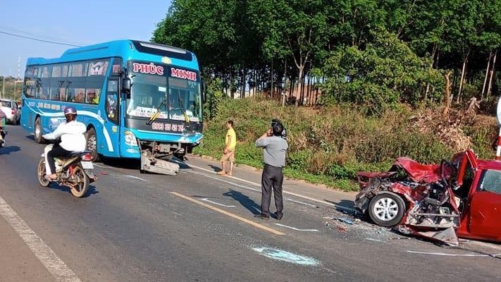 Bùng lên tranh luận sau vụ tai nạn giao thông ở Bình Phước