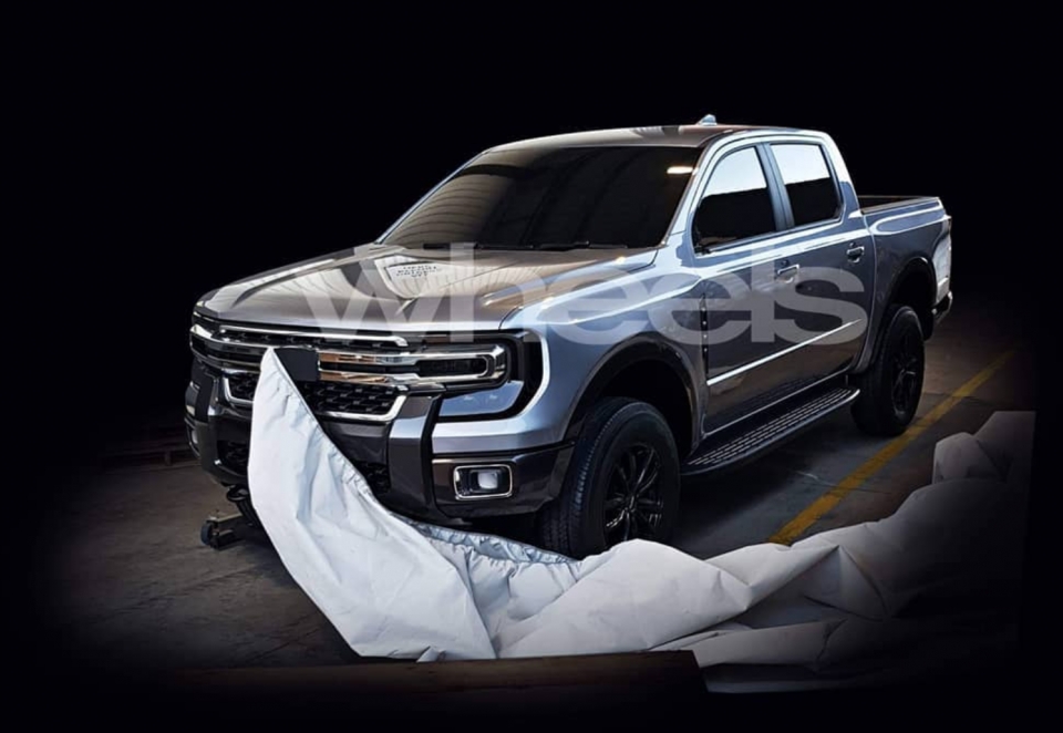 Đây có phải Ford Ranger 2021? day co phai la ford ranger 2021