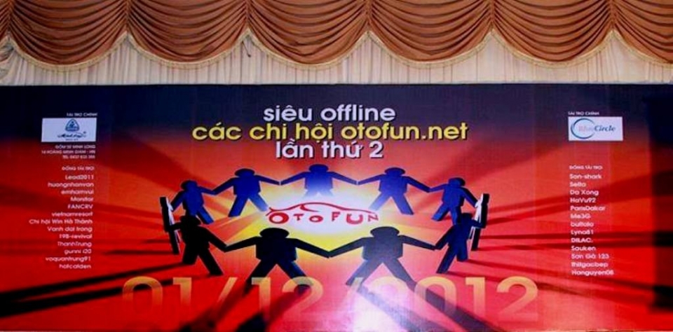 Sắp diễn ra Siêu offline của cộng đồng Otofun sap dien ra sieu offline cua cong dong otofun