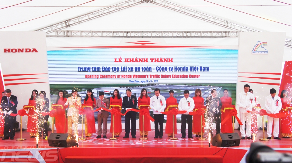 honda mo them trung tam dao tao lai xe an toan tai vinh phuc