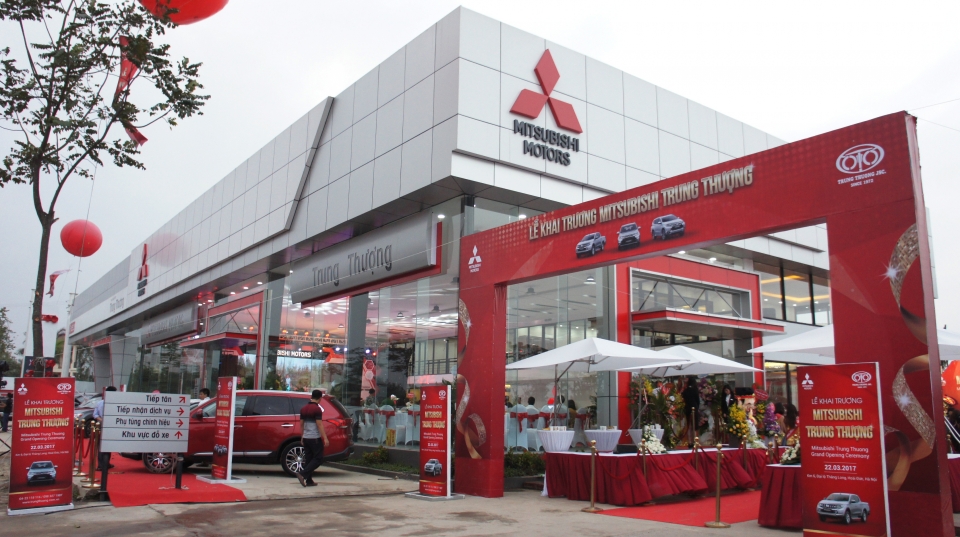 Mitsubishi Việt Nam khai trương đại lý Mitsubishi Trung Thượng mitsubishi viet nam khai truong dai ly mitsubishi trung thuong
