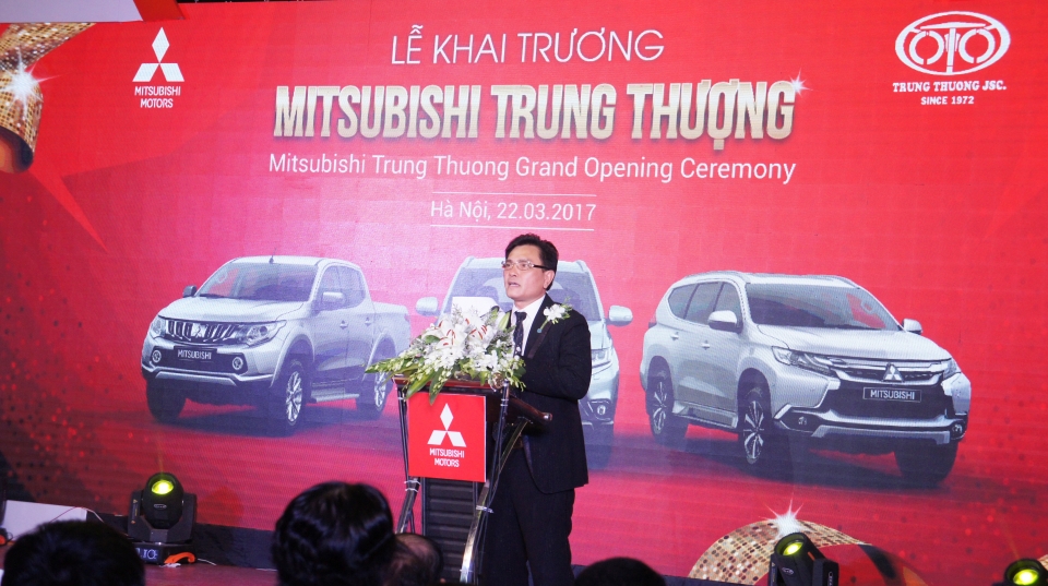 Mitsubishi Việt Nam khai trương đại lý Mitsubishi Trung Thượng mitsubishi viet nam khai truong dai ly mitsubishi trung thuong