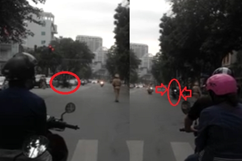 Đánh võng trước đoàn xe hộ tống, người đàn ông bị CSGT truy đuổi danh vong truoc doan xe ho tong nguoi dan ong bi csgt truy duoi
