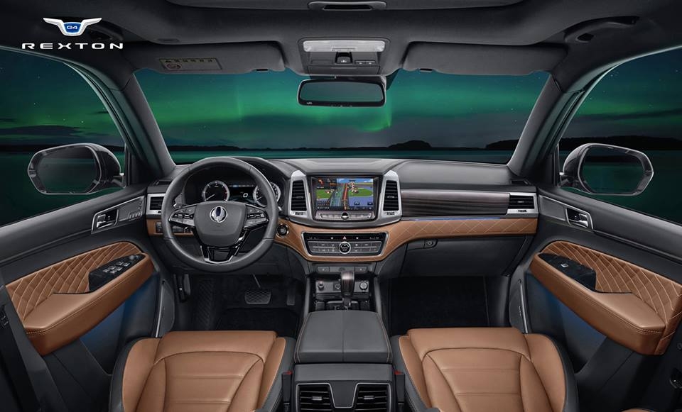Ssangyong Rexton 2018 được trang bị máy xăng tăng áp 2.0L ssangyong rexton 2018 duoc trang bi may xang tang ap 20l