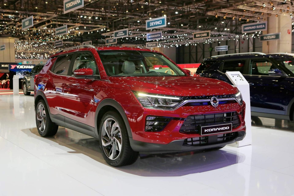 ssangyong korando 2019 ra mat voi dong co tang ap 15l