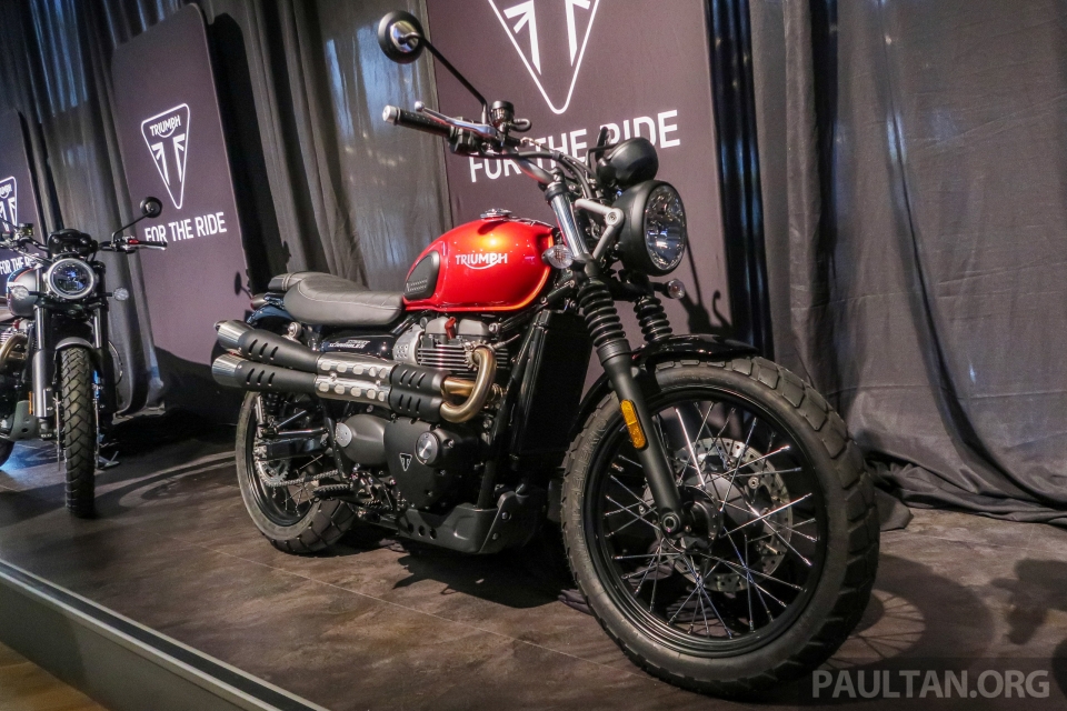 Triumph giới thiệu loạt 4 mô tô mới ở Malaysia triumph gioi thieu loat 4 mo to moi o malaysia