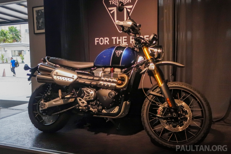 Triumph giới thiệu loạt 4 mô tô mới ở Malaysia triumph gioi thieu loat 4 mo to moi o malaysia