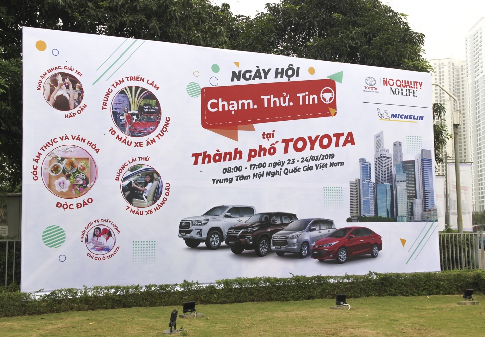 trai nghiem cung luc 9 mau xe toyota