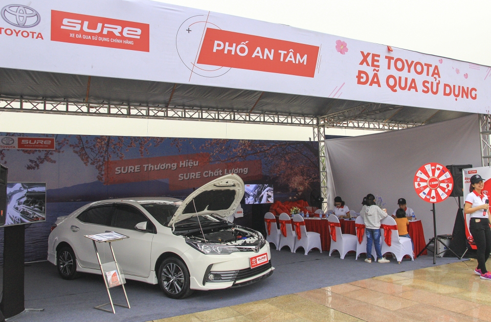 trai nghiem cung luc 9 mau xe toyota