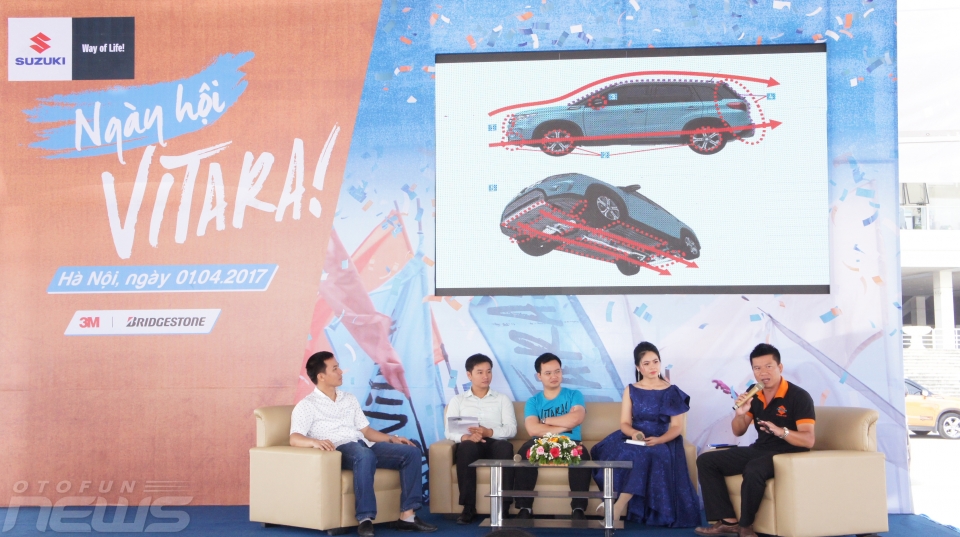 Tưng bừng ngày hội Suzuki Vitara tại sân vận động Mỹ Đình tung bung ngay hoi suzuki vitara tai san van dong my dinh
