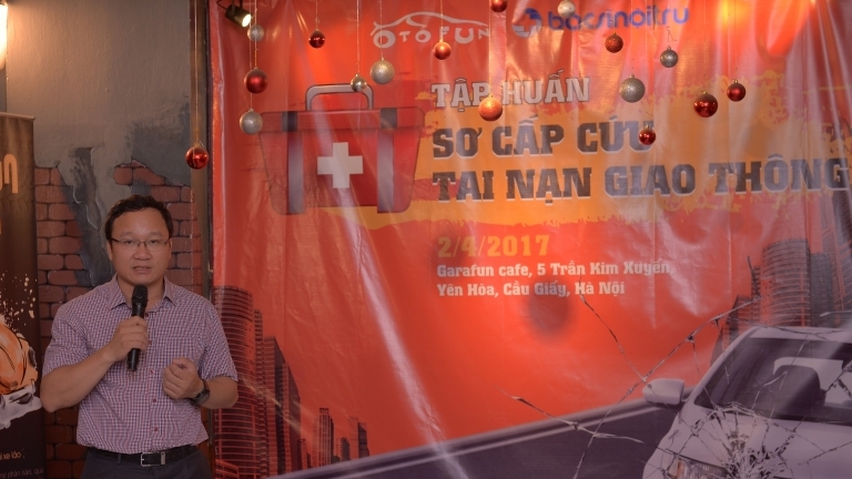 [Trực tiếp] Sôi nổi hoạt động tập huấn sơ cứu TNGT với OTOFUN