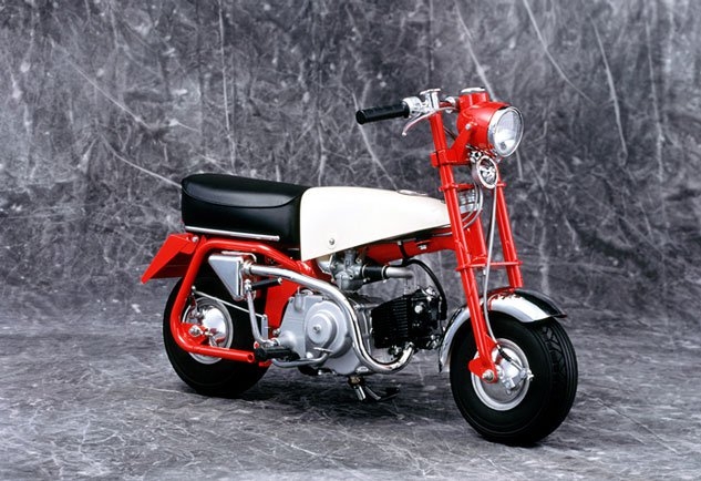 honda khai tu dong xe may mini monkey