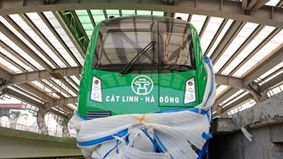 Hình ảnh tàu Cát Linh – Hà Đông chính thức lộ diện