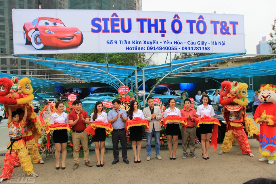 Khai trương cơ sở kinh doanh xe cũ T&T Auto khai truong co so kinh doanh xe cu tt auto