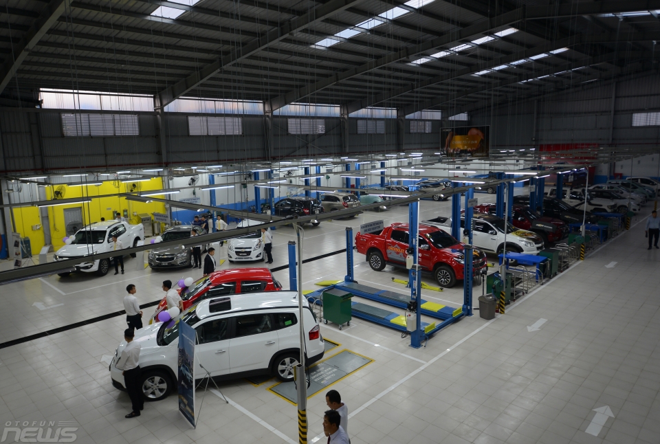 chevrolet khai truong dai ly 3s thu 5 tai ha noi