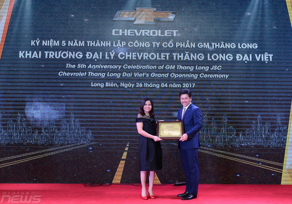 chevrolet khai truong dai ly 3s thu 5 tai ha noi