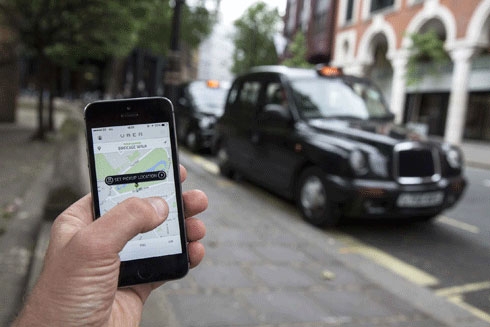 Dừng cấp phép thí điểm mới taxi Uber, Grab dung cap phep thi diem moi taxi uber grab