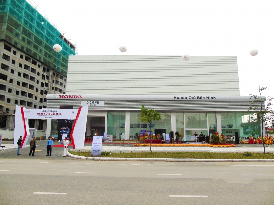 honda viet nam khai truong dai ly moi tai bac ninh