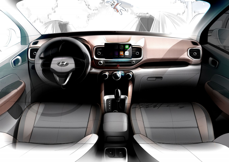 Bản phác thảo cho thấy Hyundai Venue có thể là crossover 3 cửa giá rẻ ban phac thao cho thay hyundai venue co the la crossover 3 cua gia re