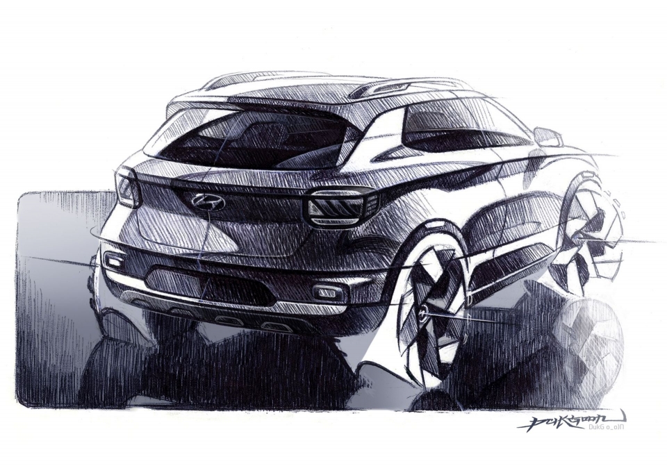 Bản phác thảo cho thấy Hyundai Venue có thể là crossover 3 cửa giá rẻ ban phac thao cho thay hyundai venue co the la crossover 3 cua gia re