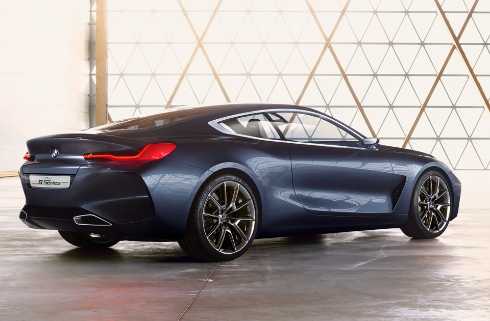 Cận cảnh xe ý tưởng BMW Series 8 Coupe thế hệ mới can canh xe y tuong bmw series 8 coupe the he moi