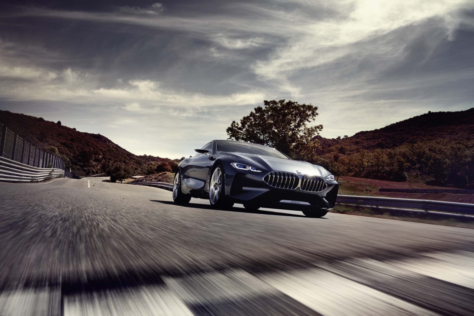 Cận cảnh xe ý tưởng BMW Series 8 Coupe thế hệ mới can canh xe y tuong bmw series 8 coupe the he moi