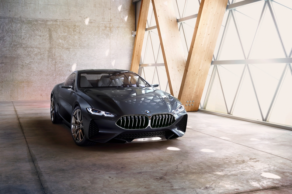 Cận cảnh xe ý tưởng BMW Series 8 Coupe thế hệ mới can canh xe y tuong bmw series 8 coupe the he moi