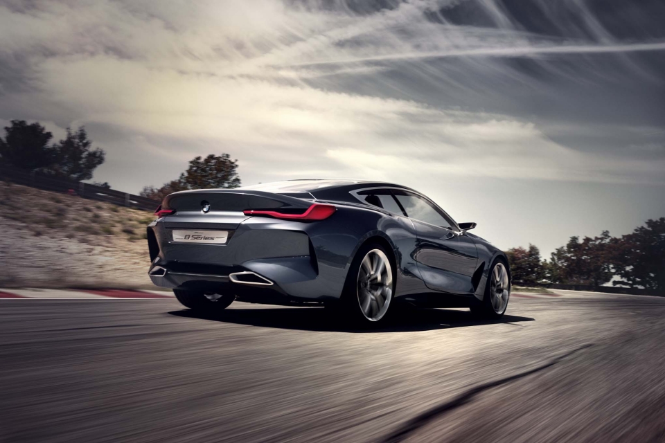 Cận cảnh xe ý tưởng BMW Series 8 Coupe thế hệ mới can canh xe y tuong bmw series 8 coupe the he moi