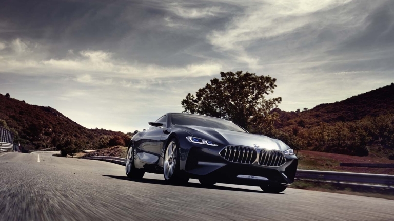 Cận cảnh xe ý tưởng BMW Series 8 Coupe thế hệ mới