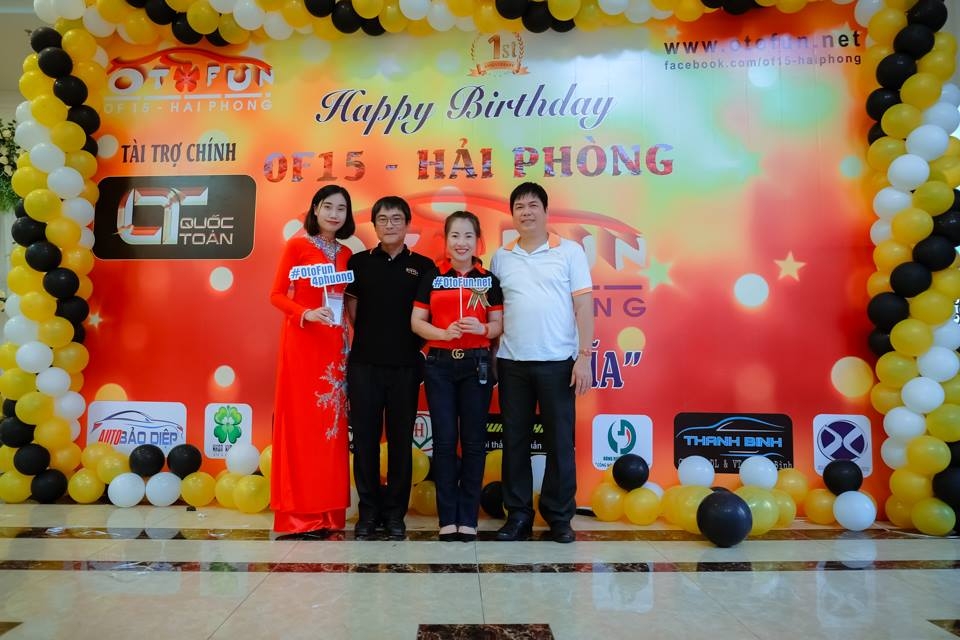 Hải Phòng: Chi hội "OTOFUN 15" mừng sinh nhật một năm tuổi hai phong chi hoi otofun 15 mung sinh nhat mot nam tuoi