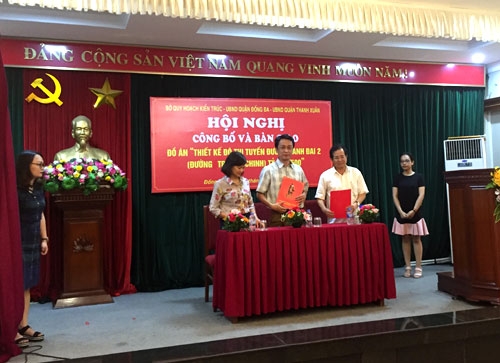 Công bố Đồ án thiết kế đô thị tuyến đường vành đai 2 cong bo do an thiet ke do thi tuyen duong vanh dai 2