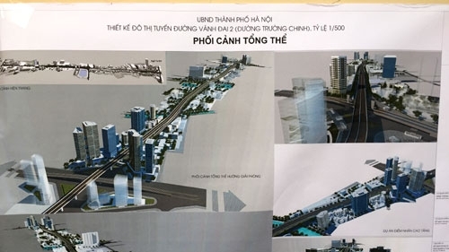 Công bố Đồ án thiết kế đô thị tuyến đường vành đai 2