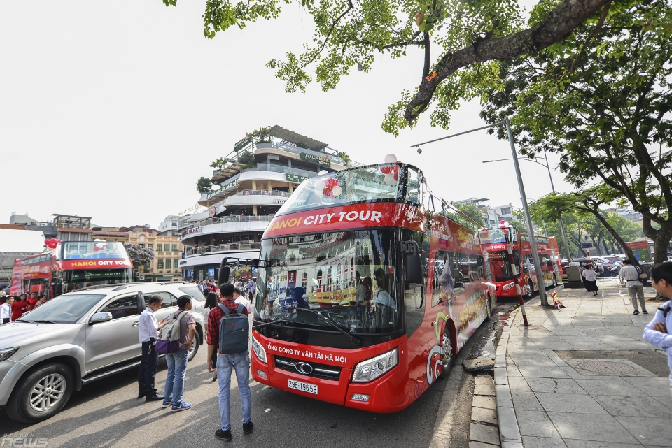 Trải nghiệm xe buýt 2 tầng độc đáo ở Hà Nội trai nghiem xe buyt 2 tang doc dao o ha noi