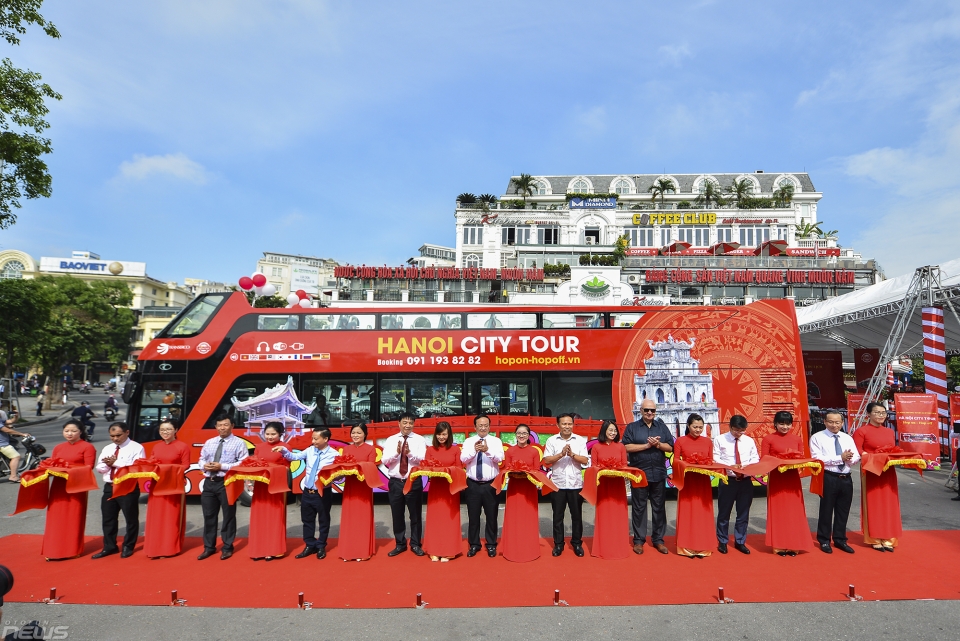 Trải nghiệm xe buýt 2 tầng độc đáo ở Hà Nội trai nghiem xe buyt 2 tang doc dao o ha noi